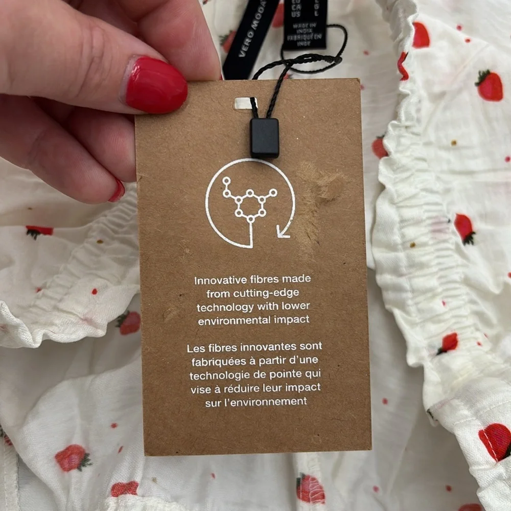 Vero Moda Odette Tie Waist Shorts - Picture 6 of 8